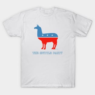 The Spittle Party aka the Llama Party T-Shirt